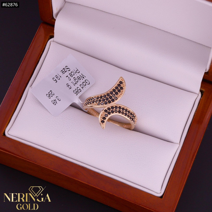 Rose gold women's ring #62876 Rose gold women's ring #62876