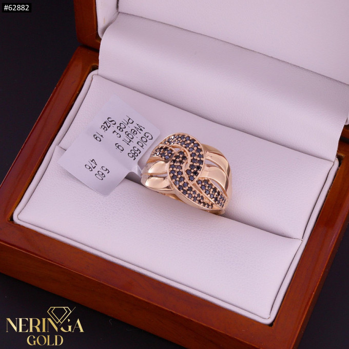 Rose gold women's ring #62882 Rose gold women's ring #62882