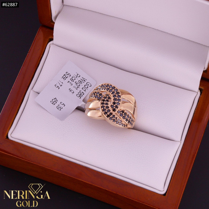 Rose gold women's ring #62887 Rose gold women's ring #62887
