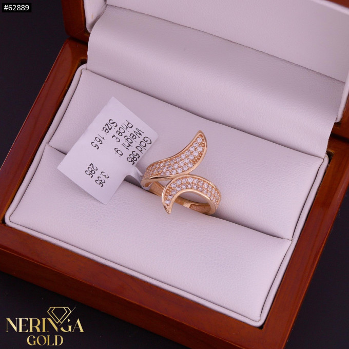 Rose gold women's ring #62889 Rose gold women's ring #62889