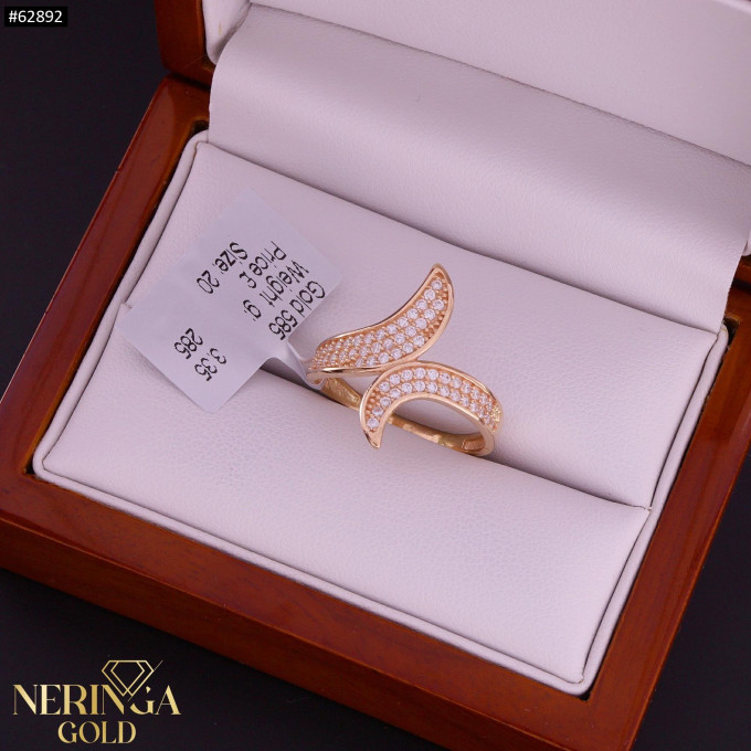 Rose gold women's ring #62892 Rose gold women's ring #62892