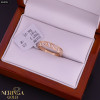 Rose gold women's ring #63052