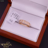 Rose gold women's ring #63058 Rose gold women's ring #63058