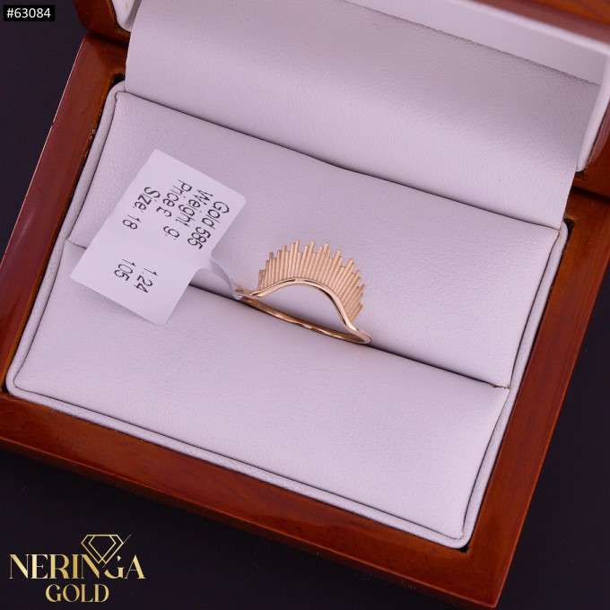 Rose gold women's ring #63084 Rose gold women's ring #63084