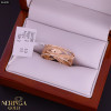 Rose gold women's ring #63092