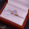 Rose gold women's ring #63215