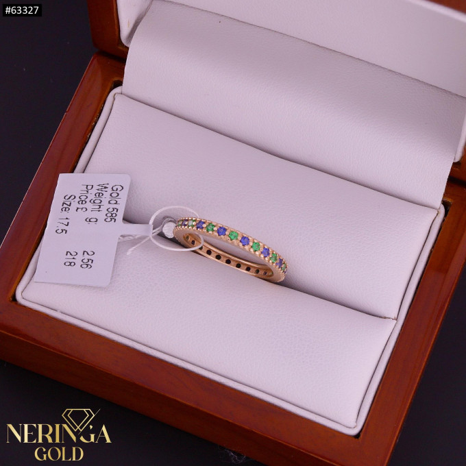 Rose gold women's ring #63327 Rose gold women's ring #63327