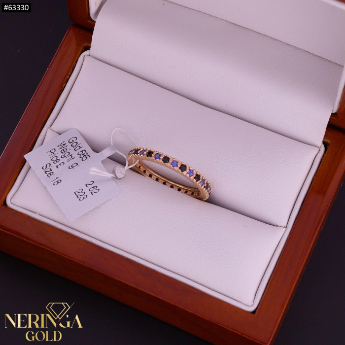 Rose gold women's ring #63330 Rose gold women's ring #63330