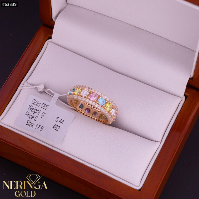 Rose gold women's ring #63339 Rose gold women's ring #63339