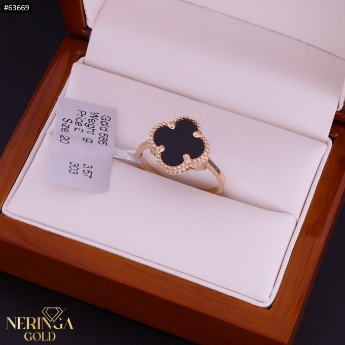 Rose gold women's ring #63669 Rose gold women's ring #63669