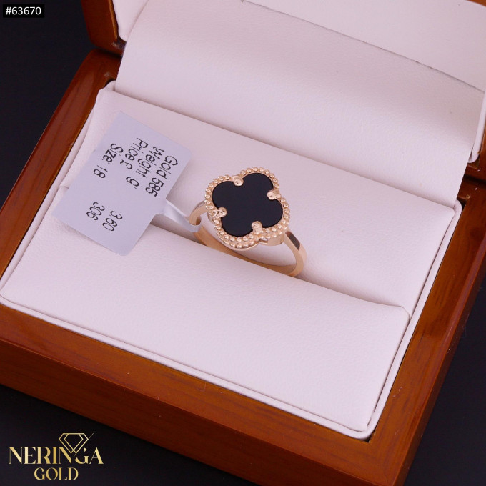 Rose gold women's ring #63670 Rose gold women's ring #63670