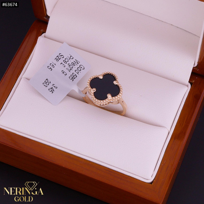 Rose gold women's ring #63674 Rose gold women's ring #63674