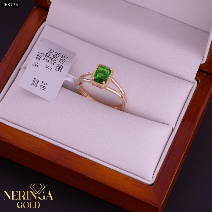 Rose gold women's ring #63775 Rose gold women's ring #63775