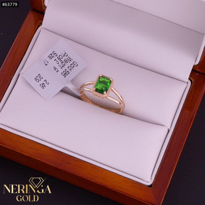 Rose gold women's ring #63779 Rose gold women's ring #63779