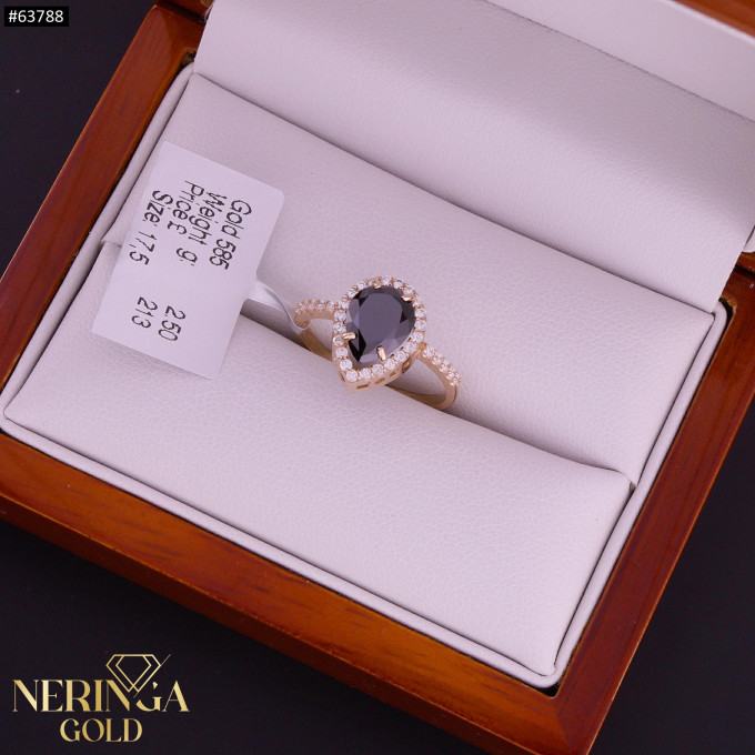 Rose gold women's ring #63788 Rose gold women's ring #63788