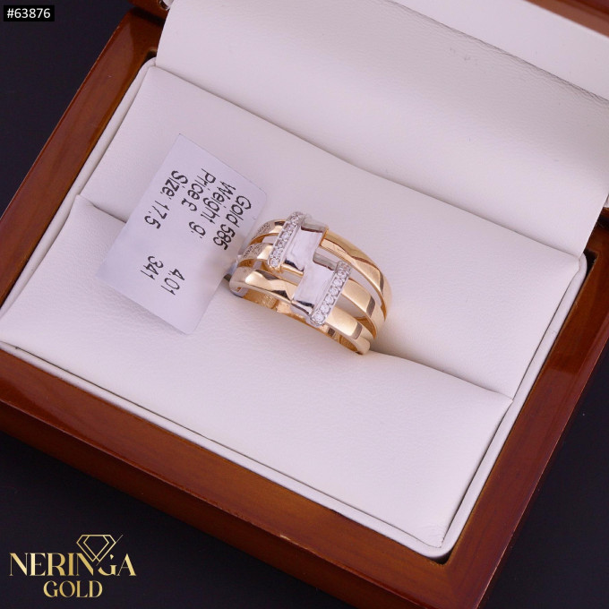 Rose gold women's ring #63876 Rose gold women's ring #63876