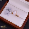 Rose gold women's ring #63894
