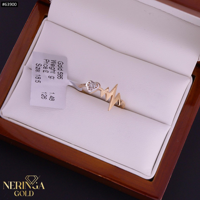 Rose gold women's ring #63900 Rose gold women's ring #63900