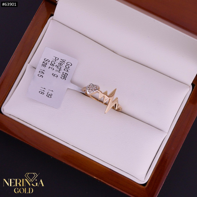 Rose gold women's ring #63901 Rose gold women's ring #63901