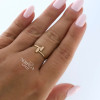 Rose gold women's ring #63865 Rose gold women's ring #63865