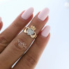 Rose gold women's ring #62686 Rose gold women's ring #62686
