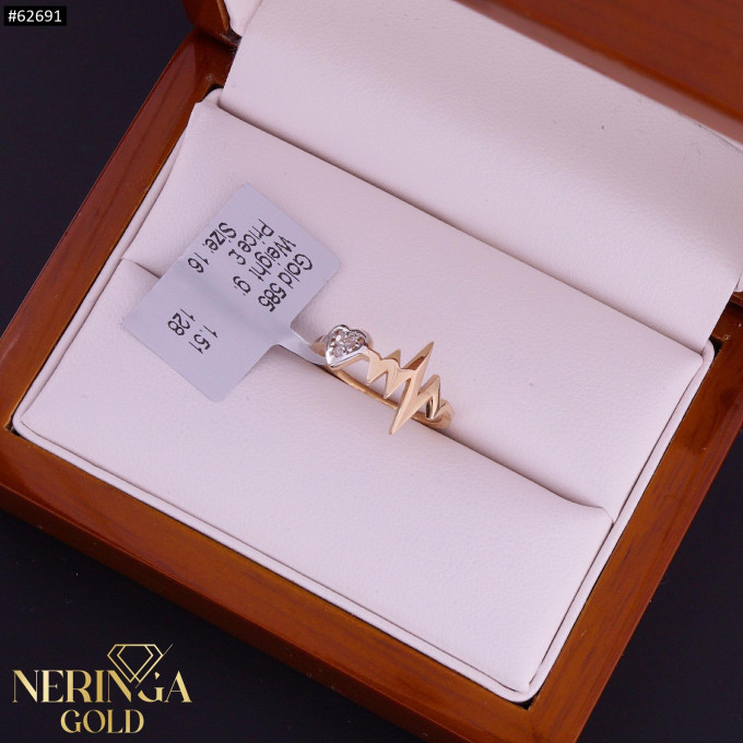 Rose gold women's ring #62691 Rose gold women's ring #62691
