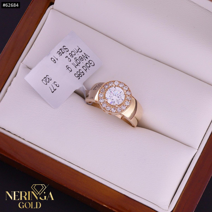 Rose gold women's ring #62684 Rose gold women's ring #62684