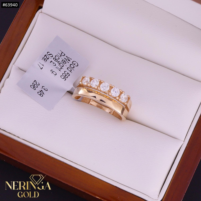 Rose gold women's ring #63940 Rose gold women's ring #63940