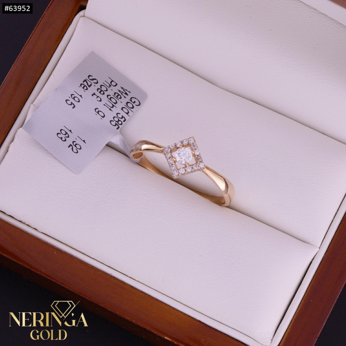 Rose gold women's ring #63952 Rose gold women's ring #63952