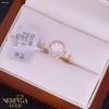Rose gold women's ring #63956 Rose gold women's ring #63956