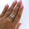 Rose gold women's ring #60848 Rose gold women's ring #60848