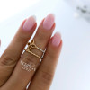 Rose gold women's ring #60890 Rose gold women's ring #60890