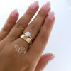 Rose gold women's ring #60914 Rose gold women's ring #60914