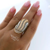 Rose gold women's ring #60924 Rose gold women's ring #60924