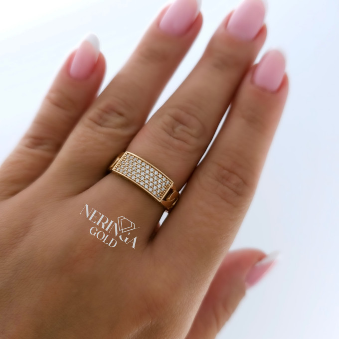 Rose gold women's ring #60936 Rose gold women's ring #60936