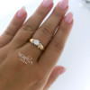 Rose gold women's ring #62635 Rose gold women's ring #62635