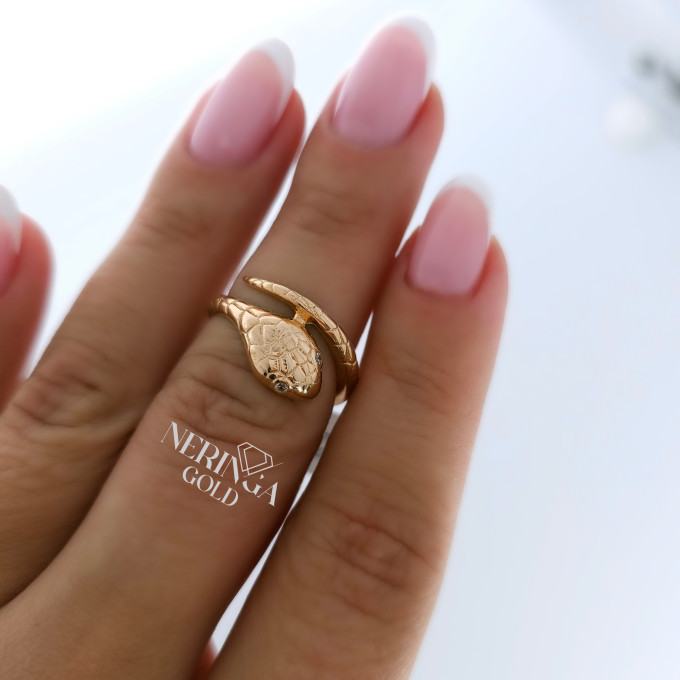 Rose gold women's ring #60803 Rose gold women's ring #60803