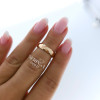 Rose gold wedding ring #60953