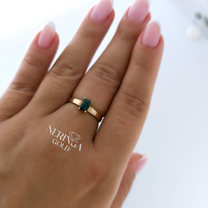 Rose gold women's ring #60837 Rose gold women's ring #60837