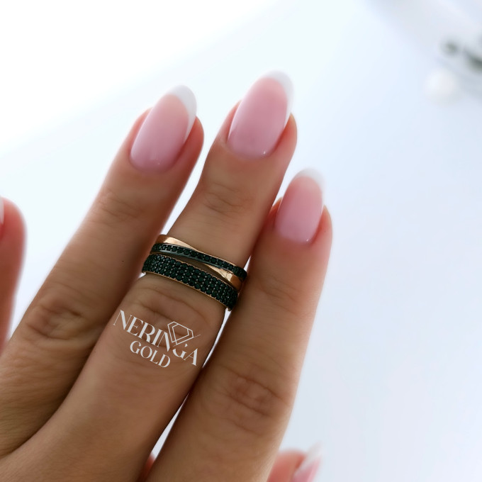 Rose gold women's ring #60885 Rose gold women's ring #60885