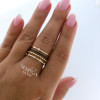 Rose gold women's ring #60932 Rose gold women's ring #60932