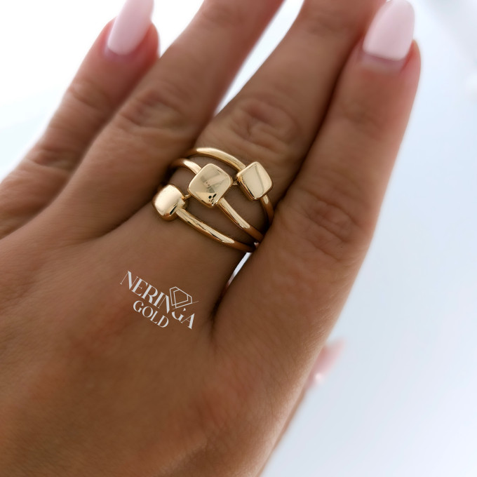 Rose gold women's ring #62474 Rose gold women's ring #62474