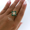 Rose gold women's ring #62563 Rose gold women's ring #62563