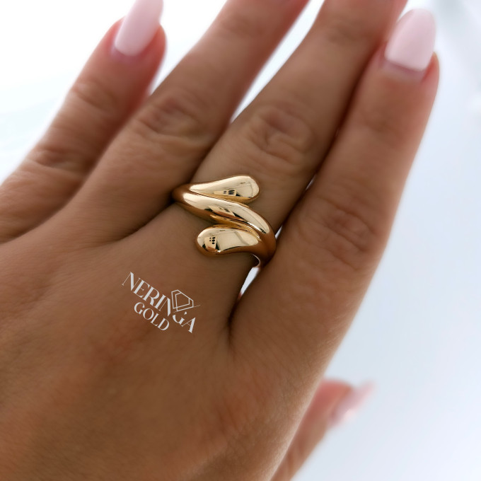Rose gold women's ring #62454 Rose gold women's ring #62454