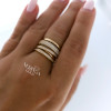 Rose gold women's ring #62564 Rose gold women's ring #62564