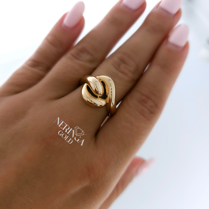 Rose gold women's ring #62485 Rose gold women's ring #62485