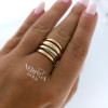Rose gold women's ring #64106 Rose gold women's ring #64106