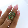 Rose gold women's ring #60884 Rose gold women's ring #60884