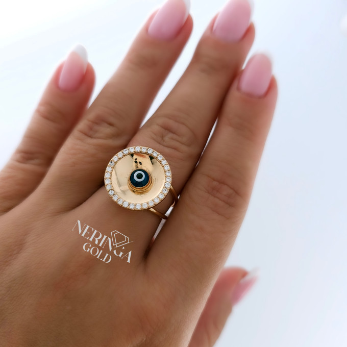 Rose gold women's ring #60950 Rose gold women's ring #60950