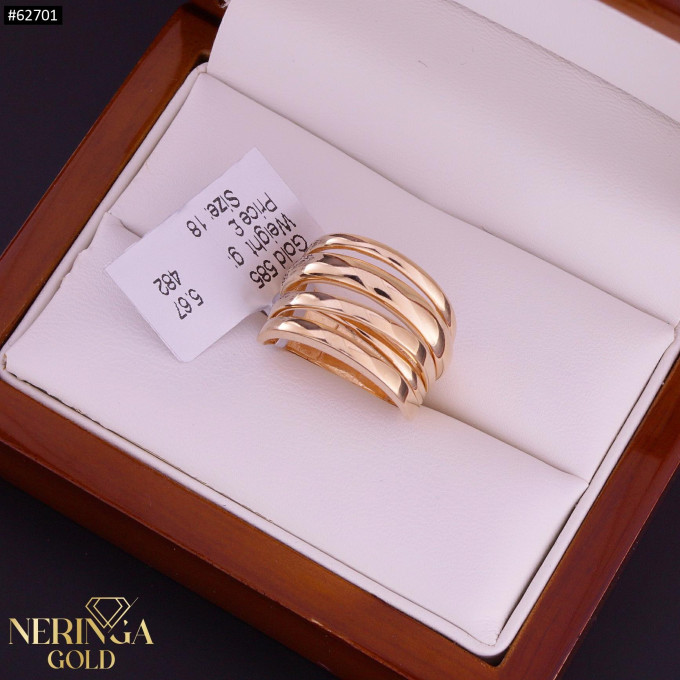 Rose gold women's ring #62701 Rose gold women's ring #62701
